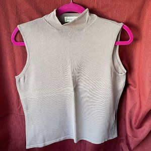 Casual Corner Crop Mock T Neck